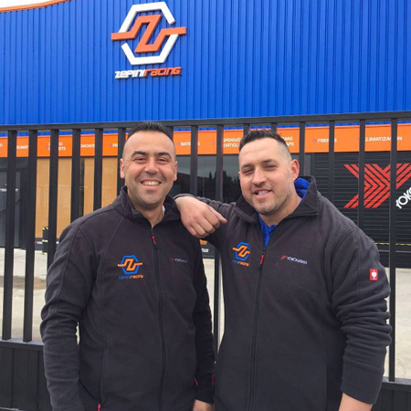 Julio Martín y Javier Aranda ZEPINIRACING